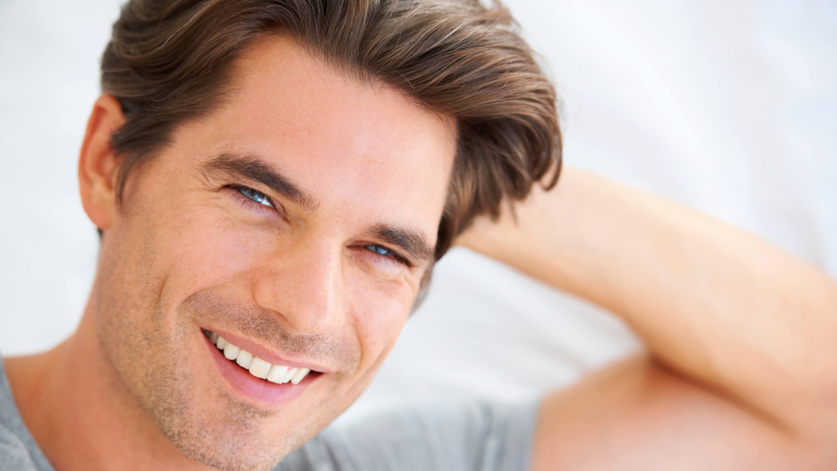 man with nice teeth smiling